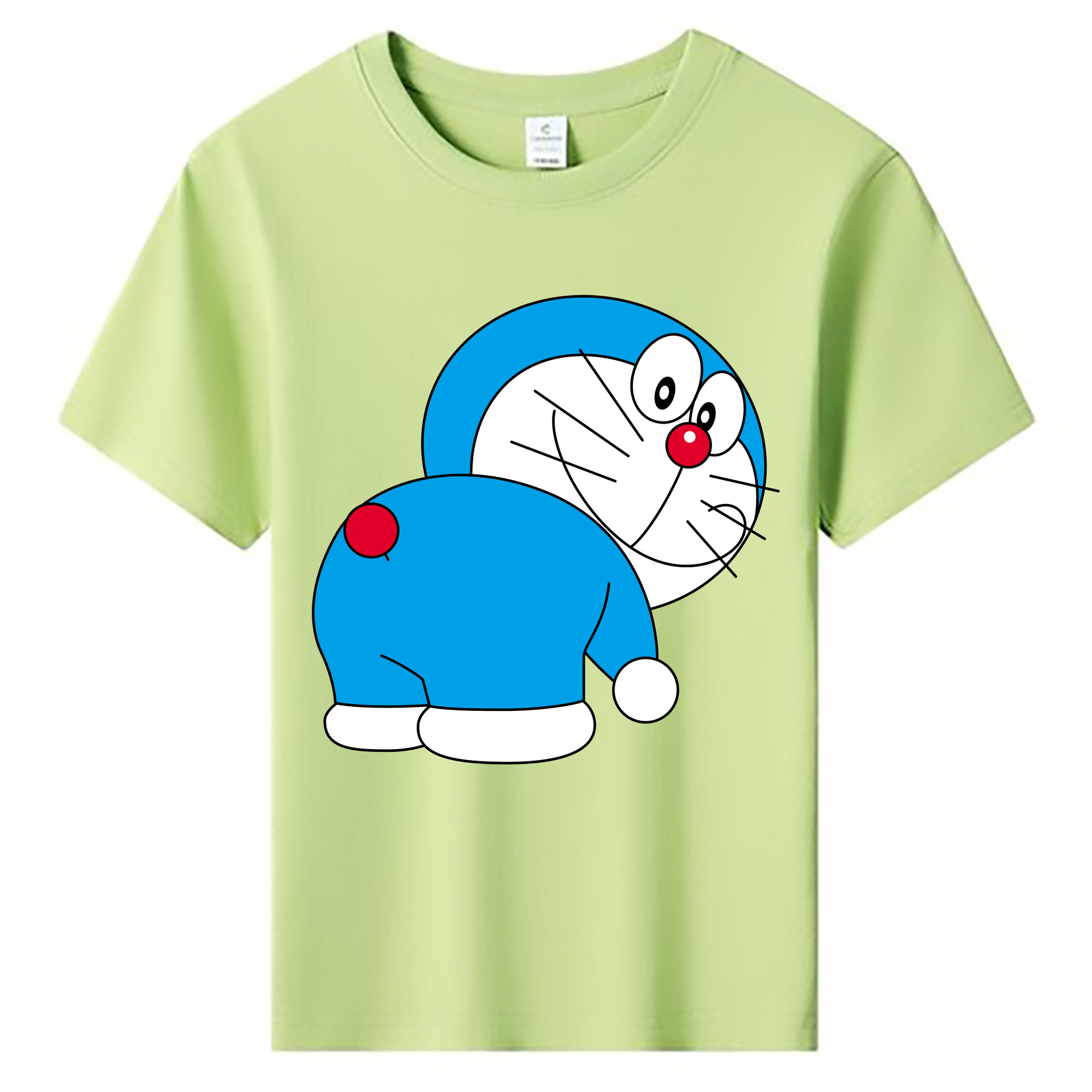 （画像用） ドラえもん Doraemon 綿100％キッズTシャツ（フロントプリント）